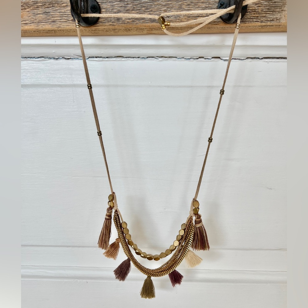 Serefina “Dancing Tassel” Necklace